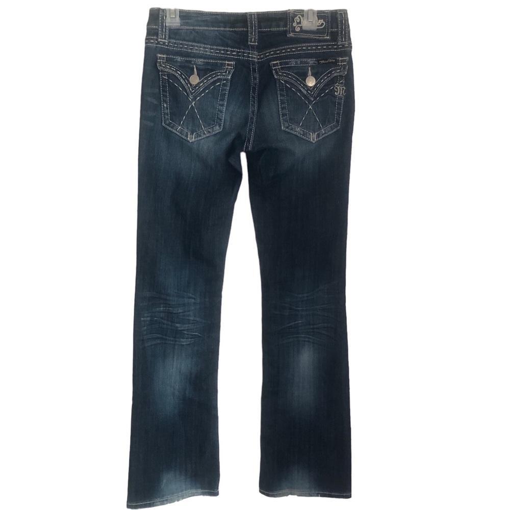 MISS ME Boot Cut Thick Stitch Flap Pocket F15